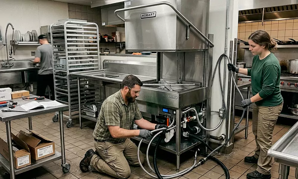 Commercial Dishwasher Installation in North Port, FL