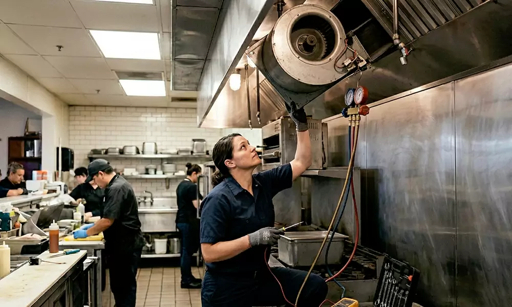 Commercial Exhaust Fan Repair in North Port, FL