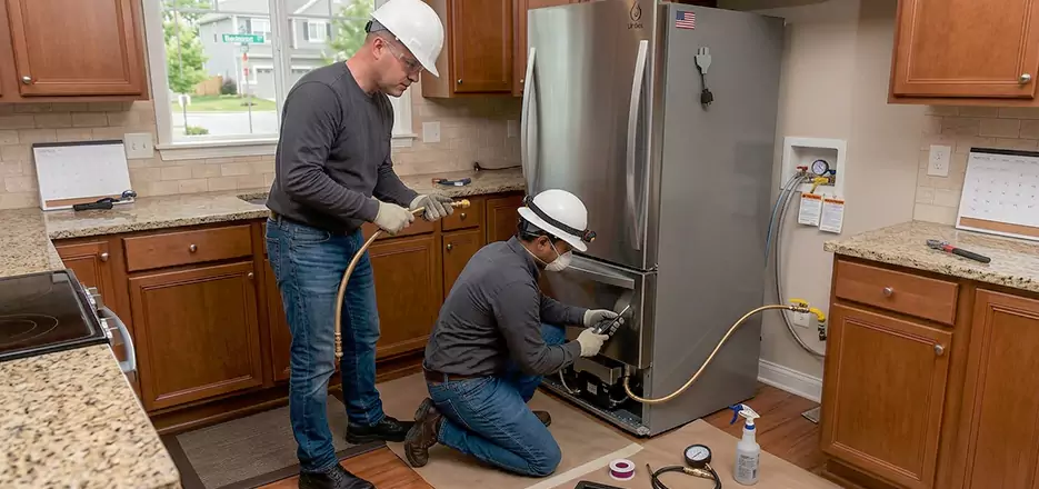 Propane Refrigerator Installation in North Port