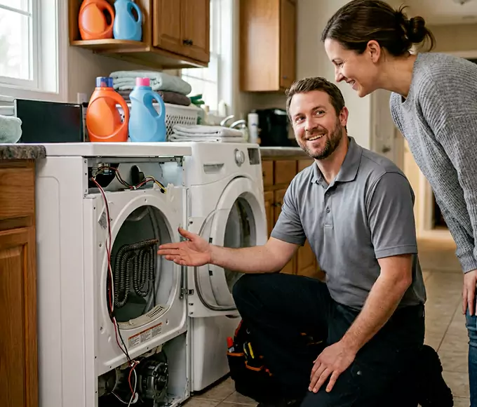 Why North Port, FL Homeowners Trust North Port Appliance Fix for Dryer No Heat Repair?